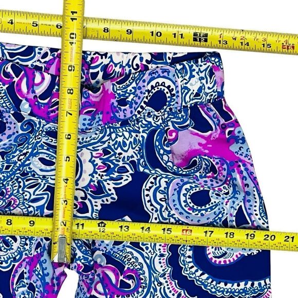 Lilly Pulitzer Bal Harbour Palazzo Paisley Multicolor  Pull On Pants XXS NWOT - Picture 8 of 12